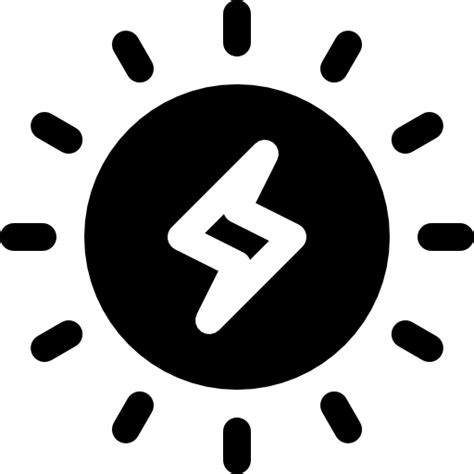 Solar energy - Free technology icons