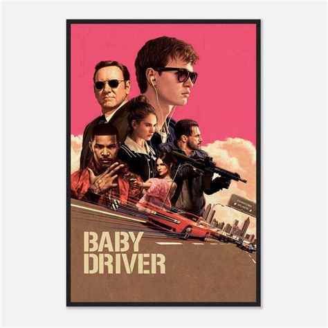 Baby Driver Movie Poster, Classic Movie Baby Driver Poster - Citiesbox