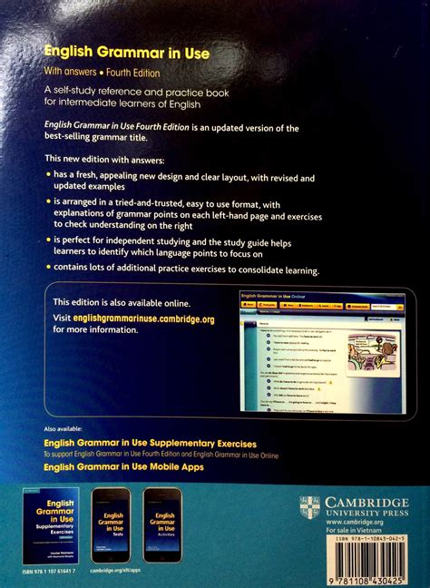 English Grammar in Use Book w Ans - FAHASA.COM