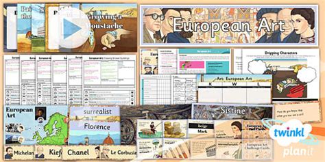Art: European Art LKS2 Unit Pack