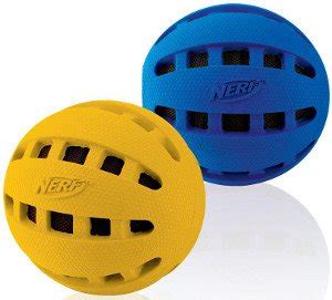 Buy Nerf Dog Crunchable Checker Ball, 4-inch Online at Low Prices in ...