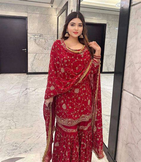 LC 1179 RANI COLOUR FOX GEORGETTE WITH EMBROIDERY WORK WEDDIMG SPECIAL ...