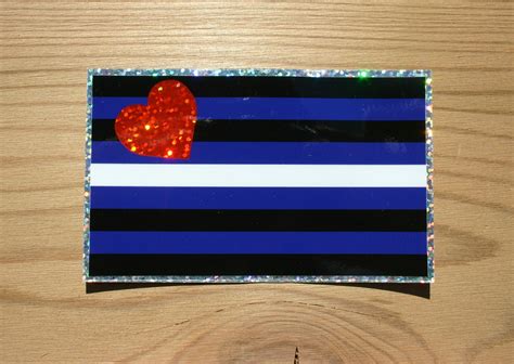 Leather Pride Flag Sticker – Discovery Stickers