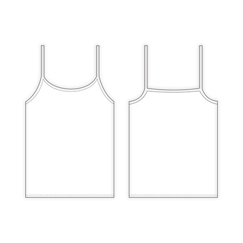 Women's Camisole Sewing Pattern - A0003-22-V-12 – Leean Patterns