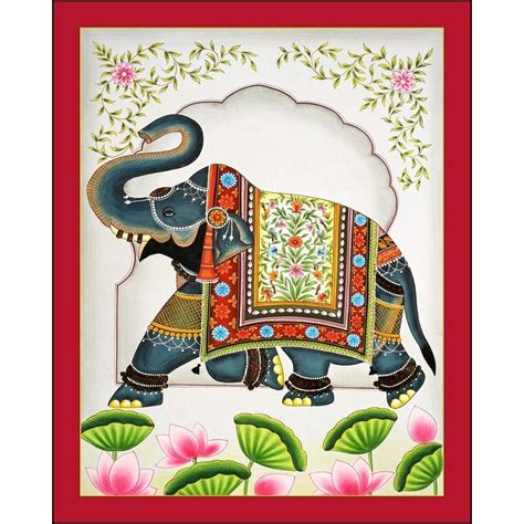 Royal Elephant | Pichwai Painting | Indian Traditional Art | Buy ...