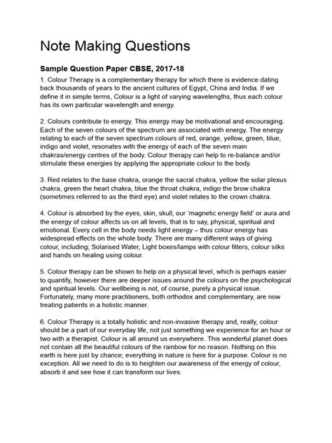 Image result for Note Making Questions