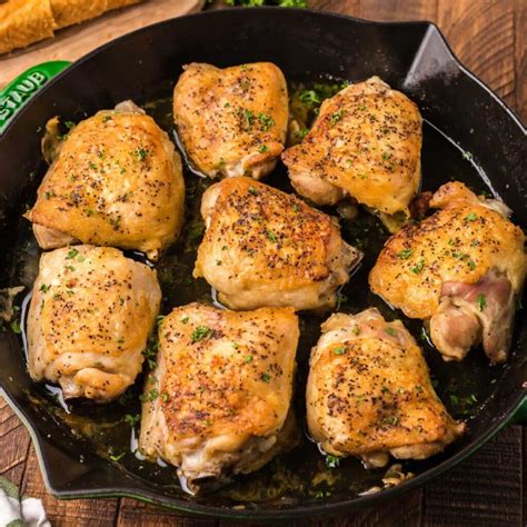 Parmesan Chicken Thighs - Kitchen Divas
