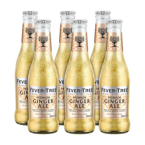 Fever-tree Premium Ginger Ale 200ml [Pack of 6]: Amazon.in: Grocery ...