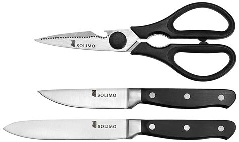 Buy Amazon Brand - Solimo Premium High-Carbon Stainless Steel ...