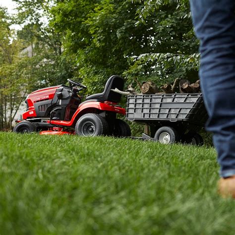 CRAFTSMAN T210 Turn Tight 42-in 18 -HP Single cylinder Gas Riding lawn ...