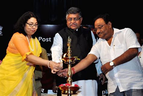 Ravi Shankar Prasad at the launch of India Post Payments Bank