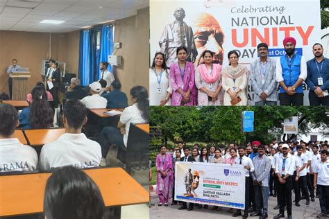 Rama University Celebrates Rashtriya Ekta Diwas Honoring the Legacy of ...