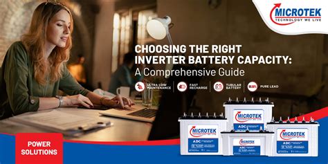 Guide to Inverter Battery Capacity | Microtek Blog