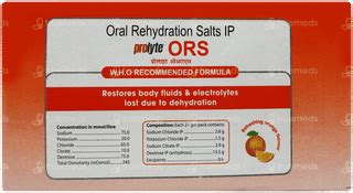 Prolyte Ors Orange Flavour Sachet: Uses, Side Effects, Price & Substitutes