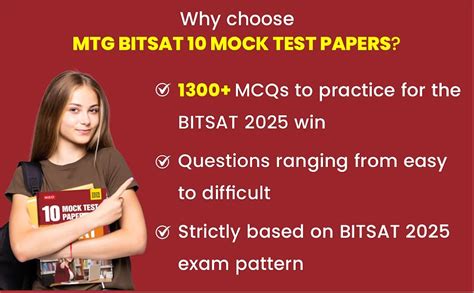 MTG BITSAT 10 Mock Tests Papers For 2025 Exam | BITSAT Model Test ...