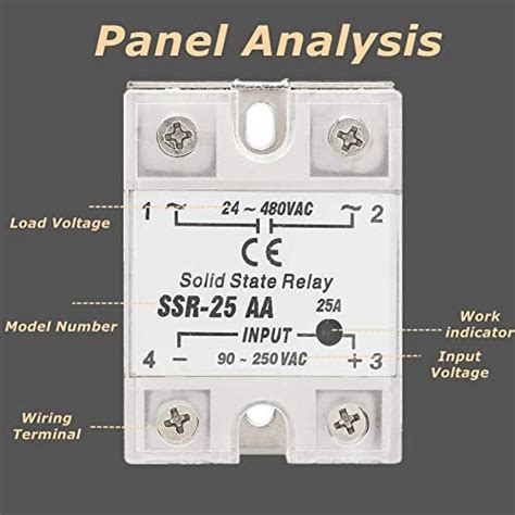 Solid State Relay,SSR-25 AA 25A Solid State Relay | Ubuy India