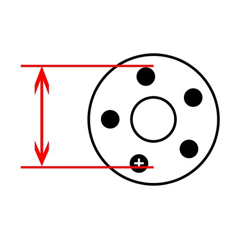 Image result for Measuring Trailer Wheel Bolt Pattern Guide