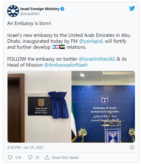 Palestinian Dead Do Not Deter UAE- Israeli Embrace