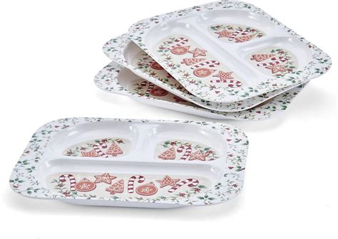 Buy Pfaltzgraff Winterberry Melamine Child Dinner Tray, Set of 4 Online ...