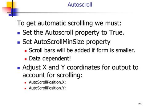 Image result for How to Add Scroll Bars Text in PowerPoint