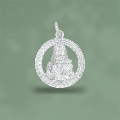 Sai Baba Blessing Pendant 925 Pure Silver – Om Spiritual Shop
