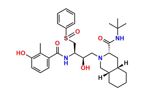 Nelfinavir Sulfoxide Impurity | CAS No- 1041389-28-9 | NA