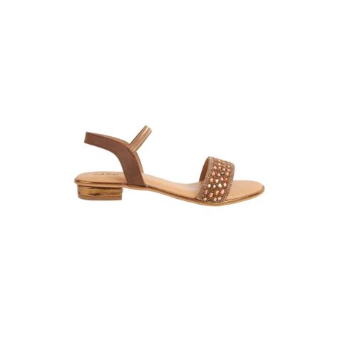 Buy Mochi Women Antic-gold Wedding Sandals Online | SKU: 35-1419-28-36 ...