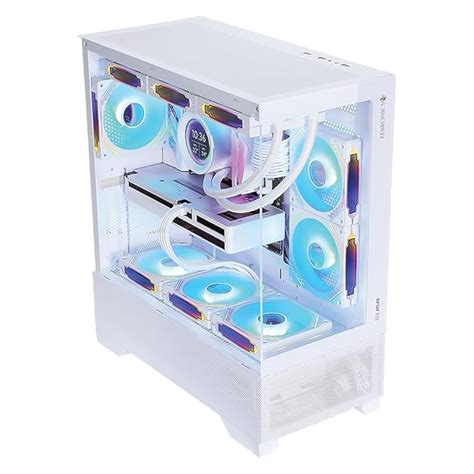 Amazon.in: Buy ZEBRONICS Atlas Premium Gaming Cabinet/Case, Mid-Tower ...