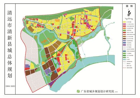 《清远市清新县城总体规划（2004-2025）》路网（汕湛高速）调整草案公示