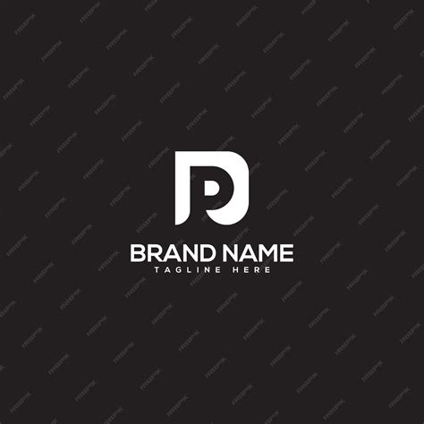 Premium Vector | Abstract pd dp p d letters logo initial based monogram icon vector