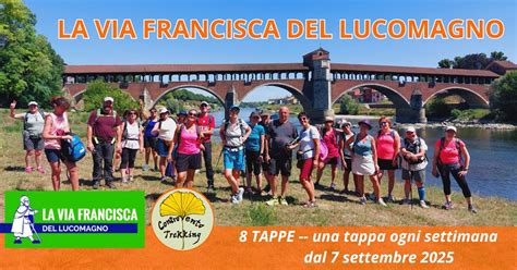 LA VIA FRANCISCA DEL LUCOMAGNO: da Varese a Pavia con CONTROVENTO ...