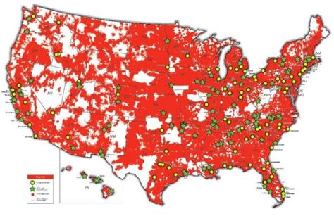 Verizon 3G Coverage Map 的图像结果