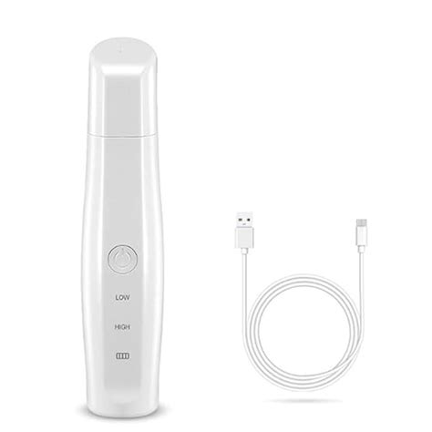 Yunle Dog Nail Grinder-Electric Dog Nail Trimmer Clipper, 2-Speed Low ...