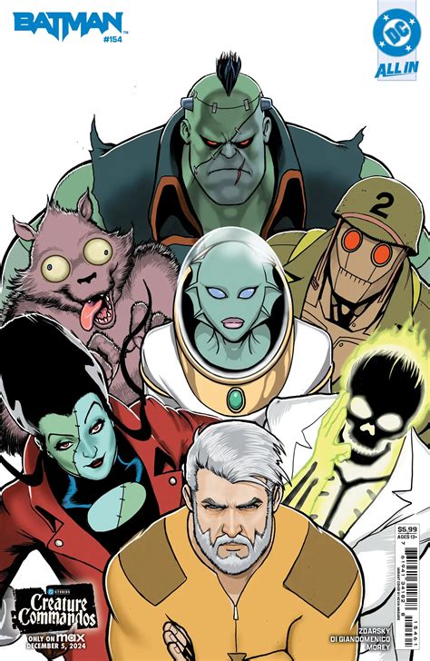 Creature Commandos Assemble: Batman’s Monsters United