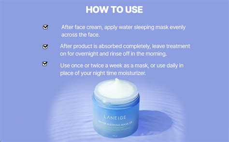 LANEIGE Water Sleeping Mask_25ml : Amazon.in: Beauty