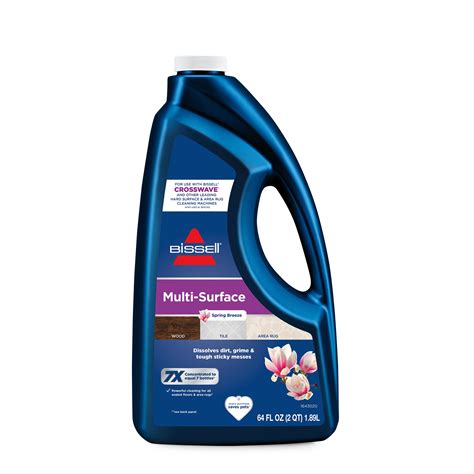 Bissellmultisurface Floor Cleaning Formula Crosswave And Spinwave 64 Oz ...