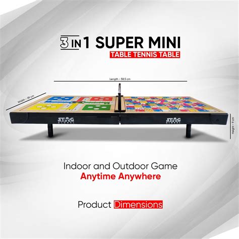 Buy Table Tennis Table Online, Table Tennis Table Price in India | Stag ...