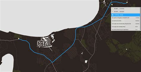 Valhalla OpenStreetMap API 的图像结果