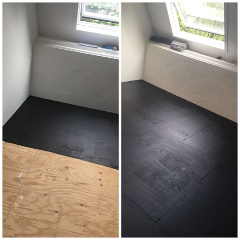 How to paint a plywood floor the easy way – Artofit