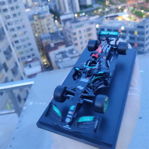 1/43 Acrylic F1 Mercedes AMG Petronas W12 Lewis | Ubuy India