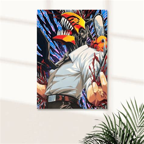 CHAINSAW MAN || ANIME POSTERS || CHAINSAW MAN #1 – Printingg Nova