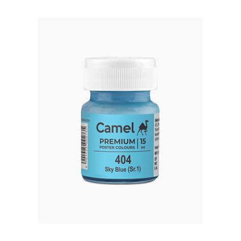 Camel Premium Poster Colours 15 ML - Sky Blue