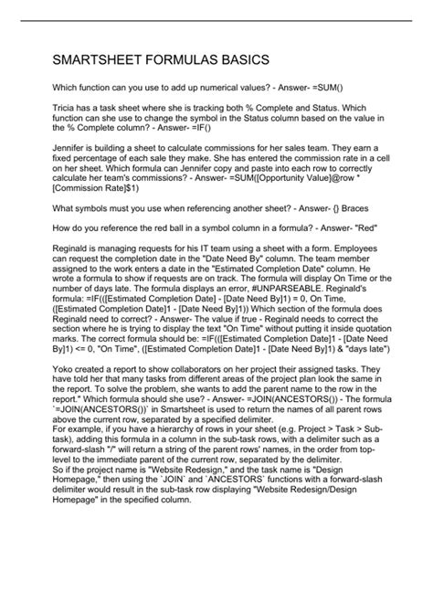 Image result for Smartsheet DataTable Formulas