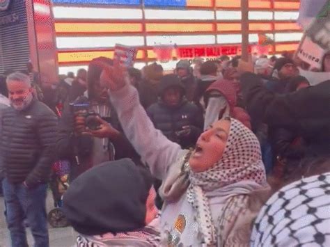 Protest at Times Square against Israel | Bhaskar English