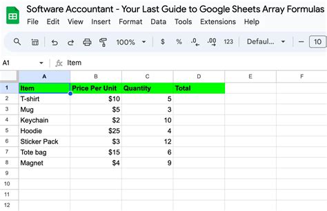 Image result for JavaScript Google Sheets Array Field Names