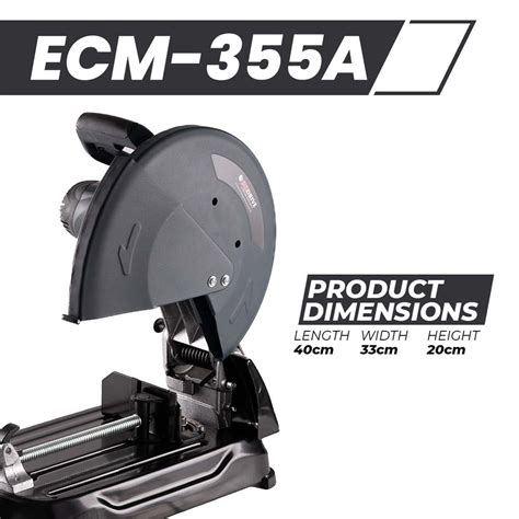 Buy JRS Drive Cut Off Machine With, 2400W, 3800 RPM, 355 Mm (ECM-355A)