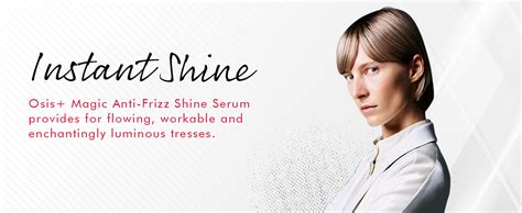 Schwarzkopf Professional Osis Magic Anti Frizz Shine Serum | For Glossy ...