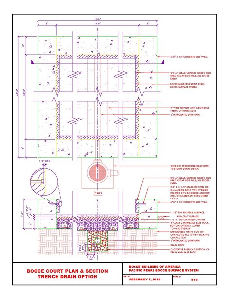Bocce Ball Court Construction | Bocce Builders of America