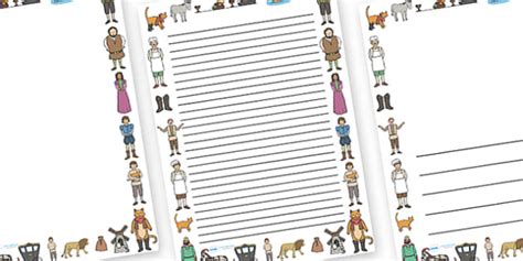 Puss in Boots Page Borders