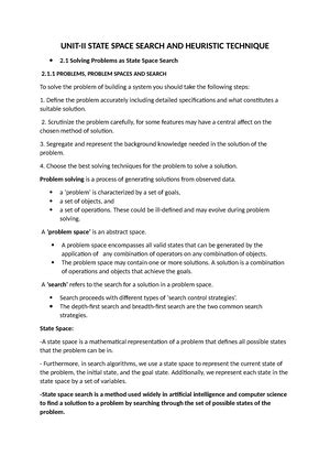 Criteria for Success in AI - Criteria for Success in AI There are many ...